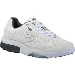 Cheap Men's Gravity Defyer Flexnet II White/Silver Polyurethane