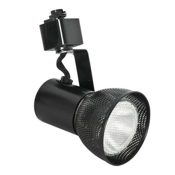 Black Track Light Head 