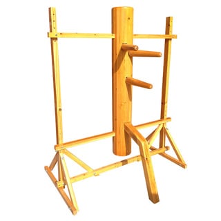 Kungfung Yellow Wing Chun Wooden Dummy-Image