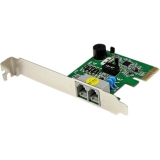 StarTech.com Internal PCI Express V.92 56K Data Fax Modem - PCIe Dial