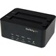 StarTech.com USB 3.0 SATA Hard Drive Duplicator & Eraser Dock - Stand