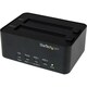 StarTech.com USB 3.0 SATA Hard Drive Duplicator & Eraser Dock - Stand