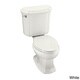 Kohler K-3591 Portrait Two-piece Elongated 1.6 GPF Left-hand Ttrip Lever Toilet and Ingenium Flush Technology
