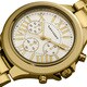 Vernier Women's Boyfriend Quartz Goldtone Roman Numeral Bracelet Watch