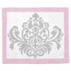 Sweet Jojo Designs Elizabeth Damask Accent Floor Rug in Elizabeth