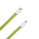 Insten 4-foot Baby Green Noodle Micro USB Charging Data Transfer M/ M Cable Cord for Motorola Nexus 6/ Samsung Galaxy S6/ Edge