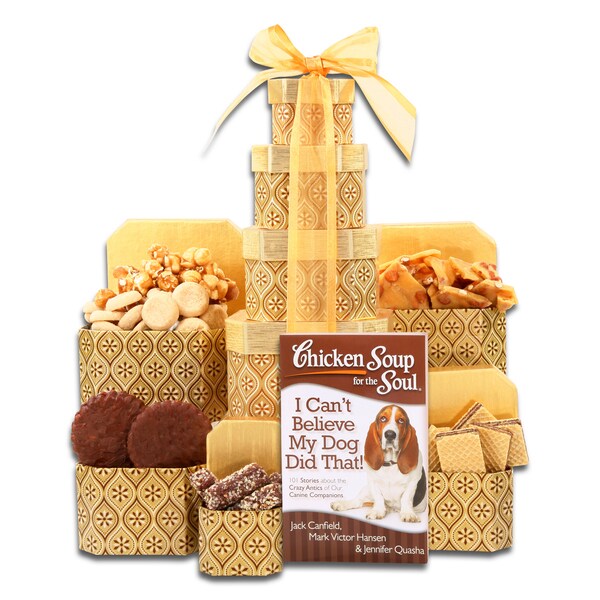 Alder Creek Gift Baskets Tower for the Dog Owner