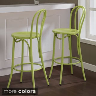 Cafe Metal Bar Stool (Set of 2)