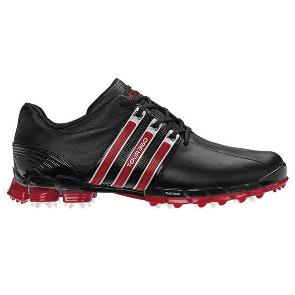 Adidas Men's Tour 360 ATV Black/ Red Golf Shoes