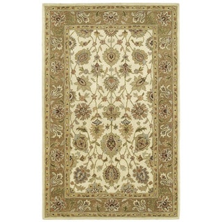 Great Prices Anabelle Ivory Hand-tufted Wool Area Rug (10' x 14')