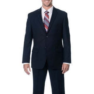 Caravelli Men's Slim Fit Navy 2-button Suit-Image