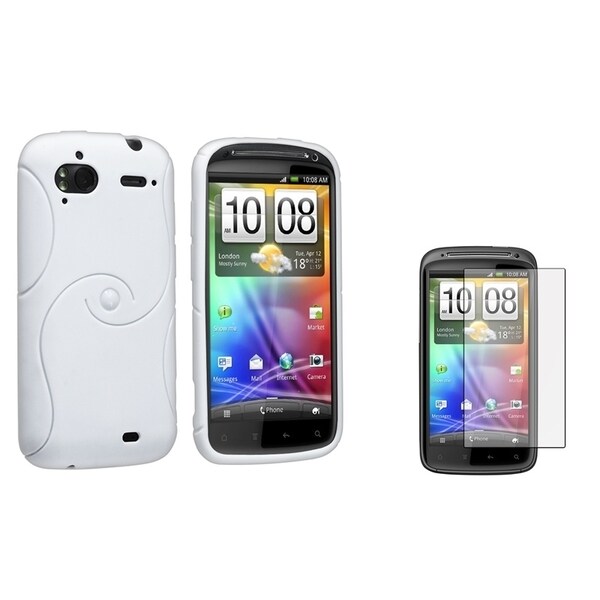 INSTEN Leather Tablet Case Cover/ LCD Protector for Samsung Galaxy Tab 3 7.0 P3200