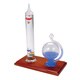 AcuRite Glass Galileo Thermometer with Globe Storm Glass