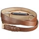 Vernier Women's Rose Gold-Tone Case Brown Triple Wrap Strap Quartz Watch