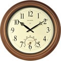 AcuRite 18-inch Outdoor Radio-controlled Copper Wall Clock