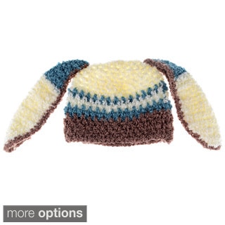 Baby Beanie Hand Crocheted Bunny Ears Hat