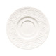 Lenox Opal Innocence Carved Vine Motif White Porcelain Saucer