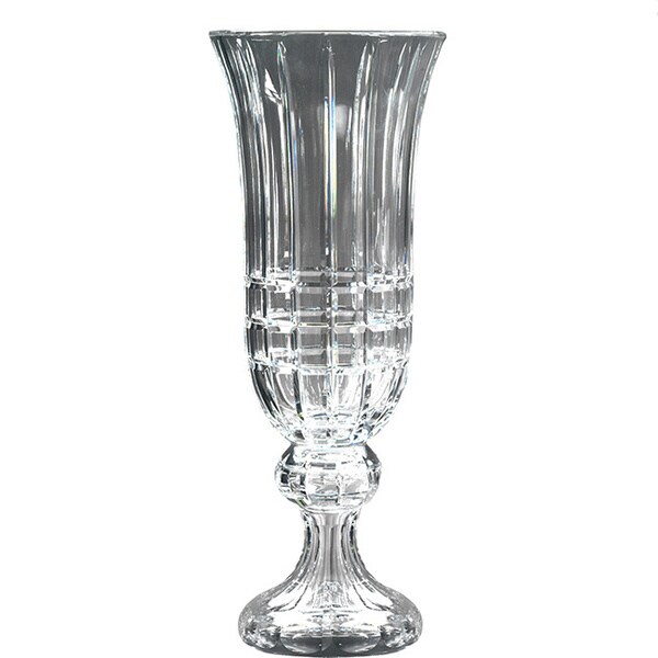 Alice 21inch Handcut Crystal Hurricane/ Vase 15818236 Overstock