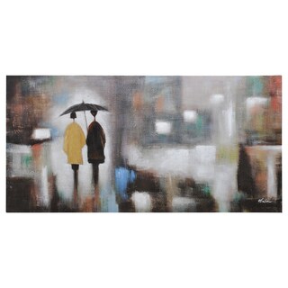 Low Price Olivia Salazar 'Rainy Day' Canvas Art