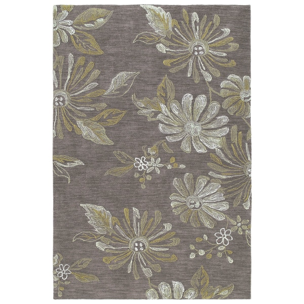 Copia Light Brown 9x12 Polyester Rug