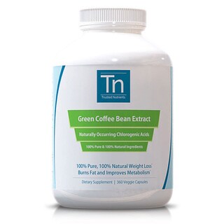 Trusted Nutrients Pure Green Coffee Bean Extract (360 Capsules)-Image