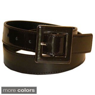 Women's Patent Leather Dress Belt