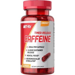 MET-Rx Time Released Caffeine (60 Capsules)-Image