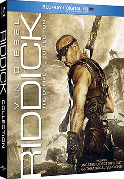 Riddick: The Complete Collection (Blu-ray + Digital HD UltraViolet)