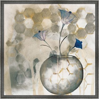 Great Prices Carrie Narducci 'The Blue Flower II' Framed Art