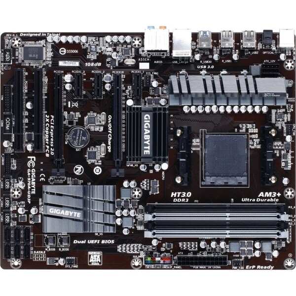 Gigabyte Ultra Durable 4 GA-970A-UD3P Desktop Motherboard - AMD 970 C