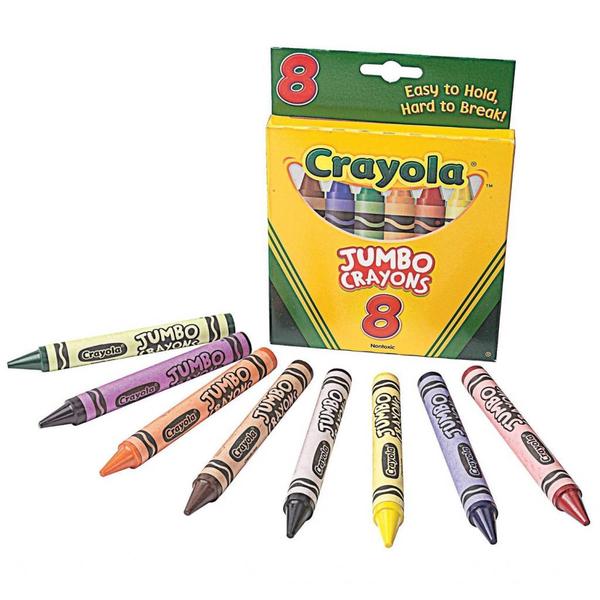 Crayola Jumbo Size Multi-colored Crayons