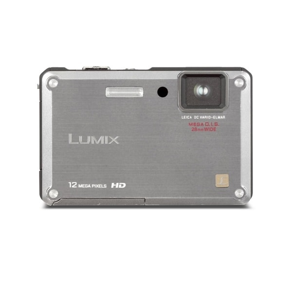 Panasonic Lumix DMC-TS1 Waterproof 12.1MP Silver Digital Camera (Refurbished)