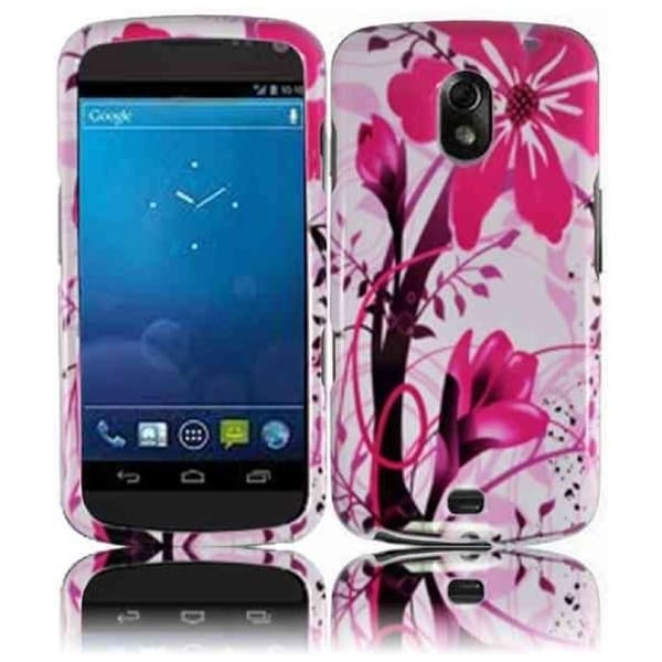 BasAcc Pink Splash Case for Samsung i515 Galaxy Nexus CDMA