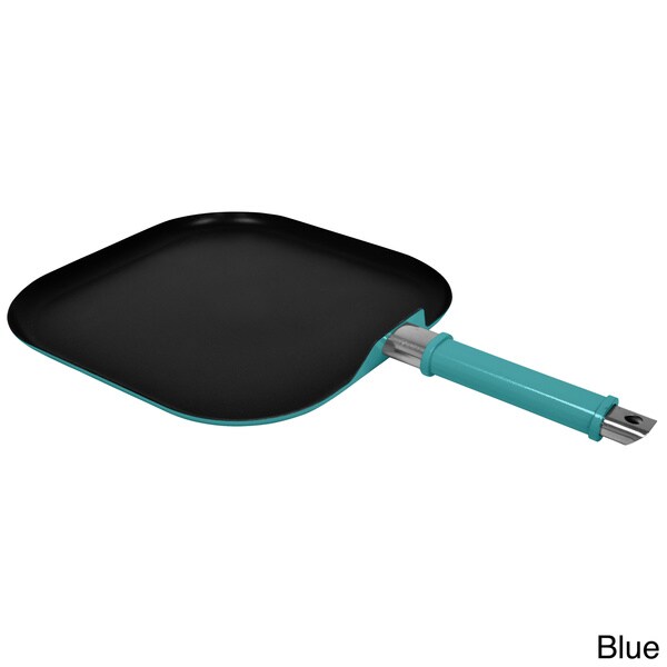 Versatile Aluminum 11inch NonStick Square Griddle Pan