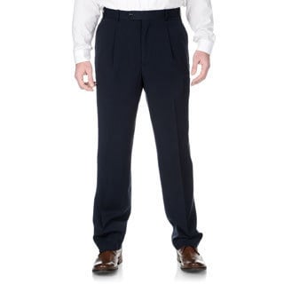 Adolfo Men's Slim Fit Navy Pant Separates-Image