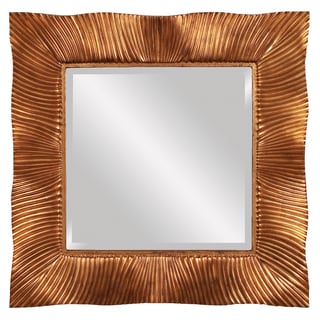 For sale Tristan Gold Leaf with Copper Accent Mirrors (Set of 10)