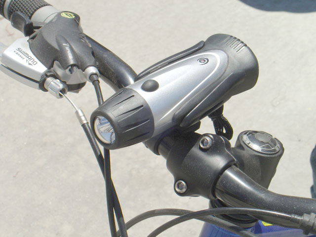 SpareHand  2-in-1 Bike Light / Flashlight (3 LED)
