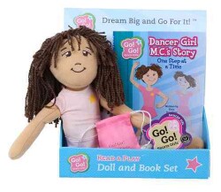 Dancer Girl M.C.'s Story Read &amp; Play Doll and Book Set: One Step at a Time