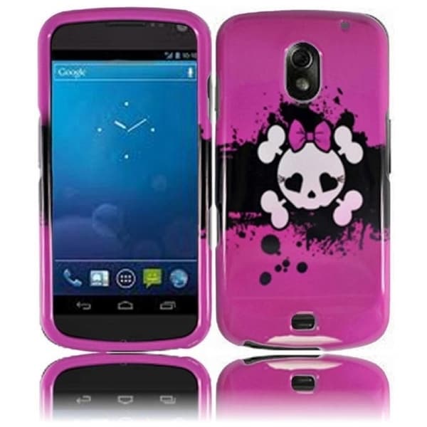 BasAcc Pink Skull Case for Samsung i515 Galaxy Nexus