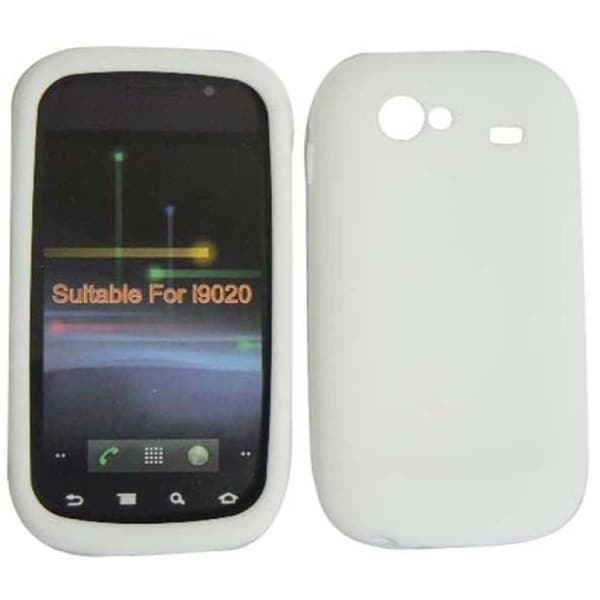 BasAcc White Silicone Case for Samsung Google Nexus S 4G i9020