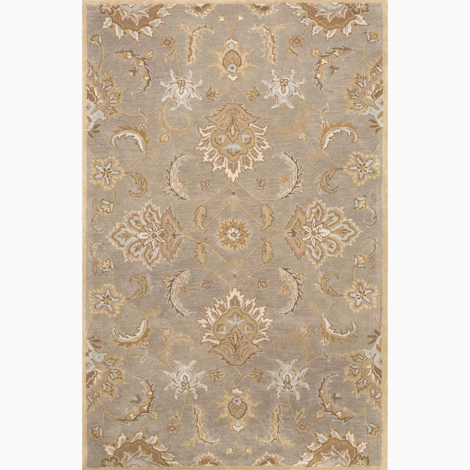 Online Specials  Handmade Gray/ Tan Wool Easy Care Rug (9 x 12)