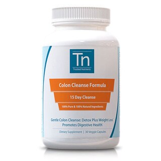 Trusted Nutrients 15 Day Gentle Colon Cleanse (30 Veggie Caps)-Image