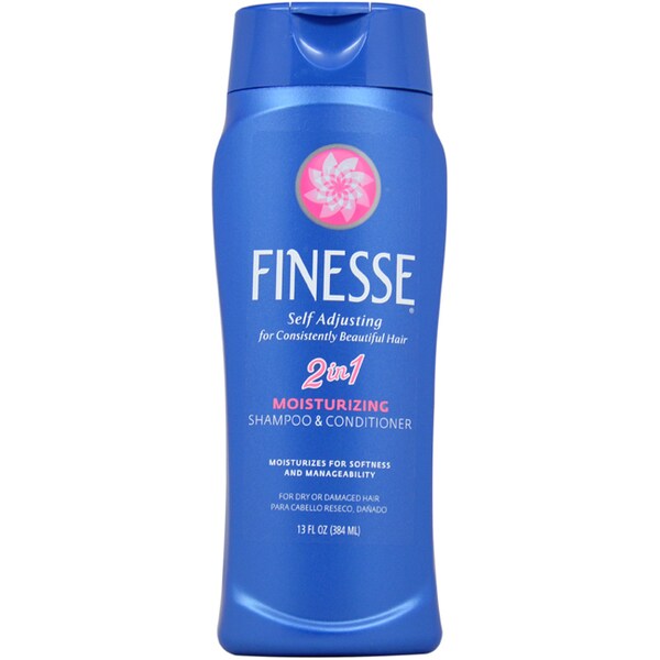 Finesse Self Adjusting 2in1 Moisturizing 13ounce Shampoo and