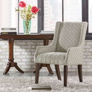 Compare Price INSPIRE Q Jourdan Grey Link Sloped Arm Hostess Chair