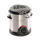 Presto Stainless Steel Electric Deep Fryer with Brushed Exterior