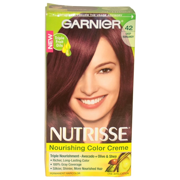 Garnier Nutrisse Nourishing Color Creme 42 Deep Burgundy 1