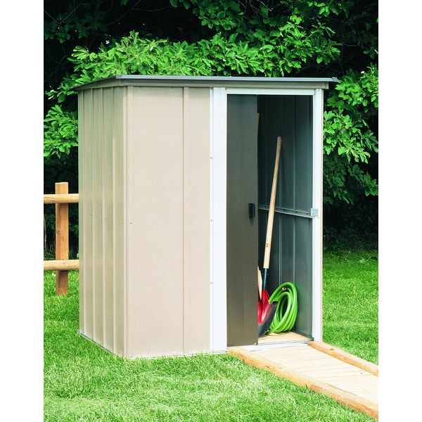 Arrow Brentwood 5x4-foot Steel Storage Shed - 15862743 