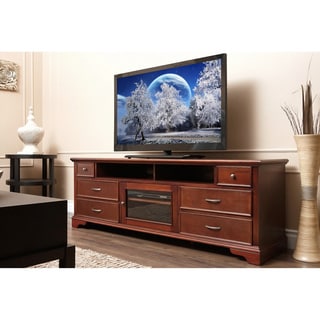 Special Offers Abbyson Living Montgomery Walnut Wood 72-inch TV Console