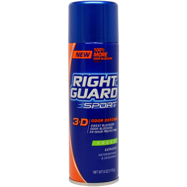 Right Guard Sport 3 D Odor Defense Fresh 6 Ounce Deodorant Spray 15863453 5223