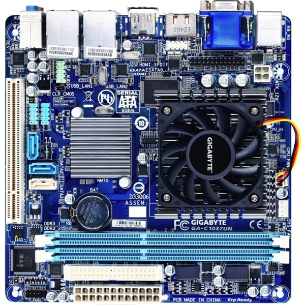 Gigabyte Ultra Durable 4 Classic GA-C1037UN Desktop Motherboard - Int